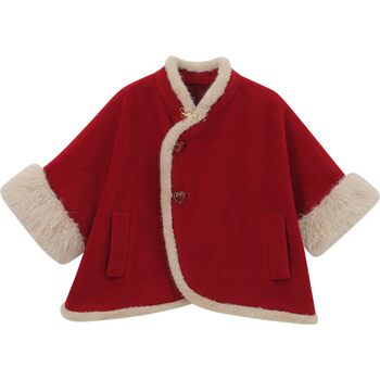 Oberwein poncho coat