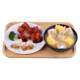 Simulated soup bowl, dish plate, decorative props model