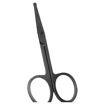Stainless steel nose hair special scissors high-end elbow Stainless steel nose hair special scissors high-end elbow