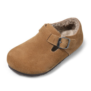 Saturday children's early spring thin velvet birkenstock shoes