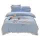 Special price cute cartoon pure cotton bed four-piece set