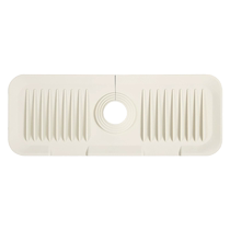 Kitchen faucet drain pad anti-splash storage pad bathroom sink storage anti-water accumulation silicone guide channel