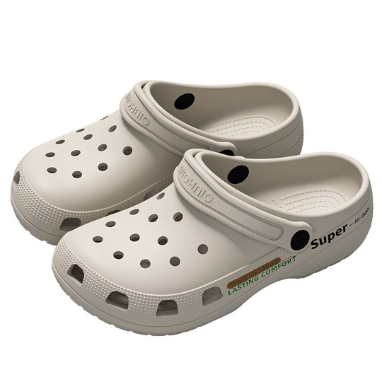 医用手术室拖鞋男士2025新款夏季eva防滑防臭护士鞋静音洞洞鞋女