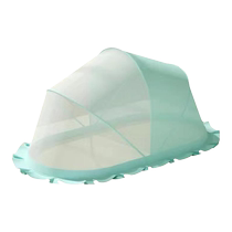 Baby mosquito net cover summer foldable toddler baby bed full cover yurt universal bottomless mosquito net