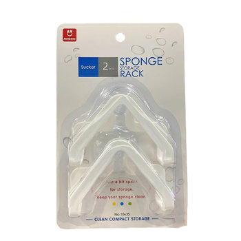 Kitchen wall-mounted sink suction cup drain rack