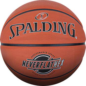 Spalding neverflat series rubber basketball