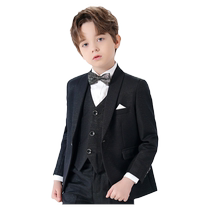 Romon childrens suit boys flower girl dress piano performance suit big boys British style small suit