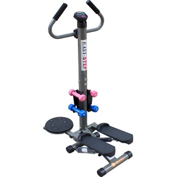 Kang lejia multifunctional stepper with armrest twisting plate