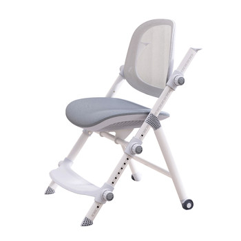 Children's learning chair can be lifted and adjusted to correct sitting posture