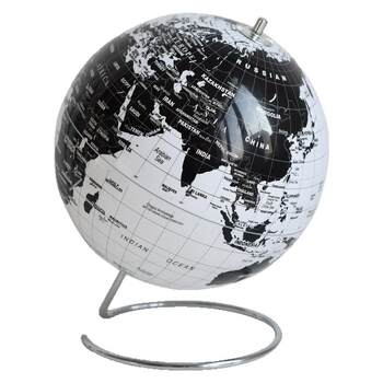 High-end artistic office decoration globe ornaments