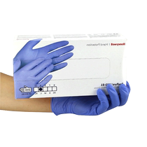 (Self) Honeywell Nitrile Disposable Gloves Food contact with light and thin no powder sanitary protective gloves