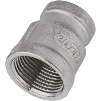 Core-replenishing diameter-to-wire stainless steel outer wire joint pipe fittings
