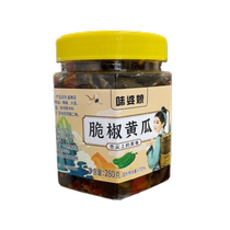 Hunan Special Products Spiciness spicy and crisp Cucumber Subcutaneous Rice Dish Homemade Farmhouse Cured Sauce appetizers Bottled Ready-to-eat Pickles