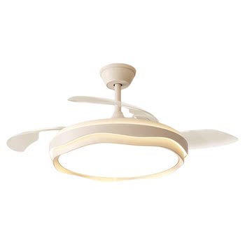 Gujia invisible fan lamp, restaurant chandelier, high-end silent eye protection fan lamp, bedroom ceiling fan lamp, zhongshan lamp