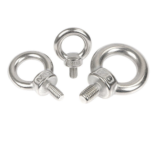 Authentic 304 stainless steel hoisting ring screw hoisting ring nut