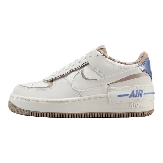 NIKE women's Air Force One sneakers AF1 milk tea brown double hook thick sole sneakers IO7594-101