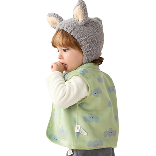 Balabala baby vest baby vest autumn and winter new children's clothing boys and girls inner liner children's velvet vest