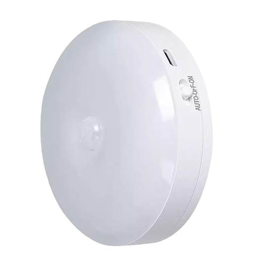 2025 New Human Body Sensor Lamp Automatically Lights Up at Night Home Corridor Aisle Intelligent Voice Control Rechargeable Night Light