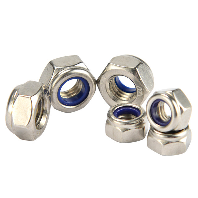 201 stainless steel anti-loose nut lock nut nib