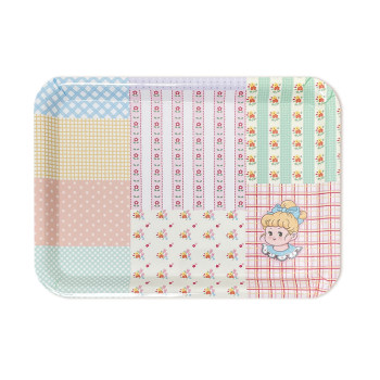 Colored tray littleberrymelamine