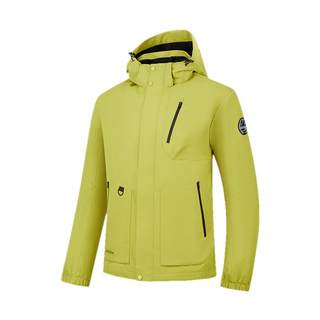 乔丹梭织厚外套加绒外套连帽抗静电防水风衣男商场同款FFD3254297