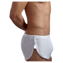 European and American mens sexy boxer briefs thin home loose pajamas youth boxer shorts trendy and personalized Arrow pants