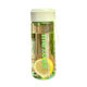 Anti-fall and high temperature resistant plastic cup with filter