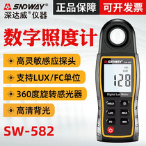 Customized Shendawei Photometer SW582 Portable Handheld Digital Photometer Brightness Meter High-Precision Measurement