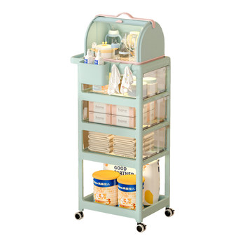 Baby products storage rack snack cabinet