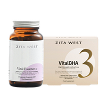 (Imported from the UK) zitawest 2nd trimester active folic acid DHA nutritional non-algae oil for pregnant women