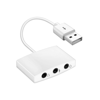 Independent driver-free portable external sound card