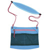 HDBFORM contrasting color functional crossbody bag
