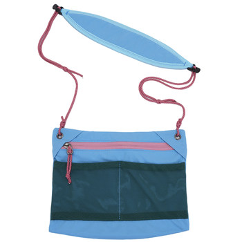 Hdbform contrasting color functional crossbody bag