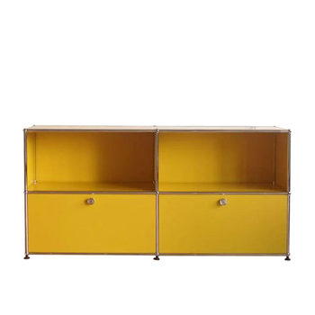 Enf grade dopamine usm cabinet, sideboard, tv cabinet, antique style memphis stainless steel module combination drawer cabinet