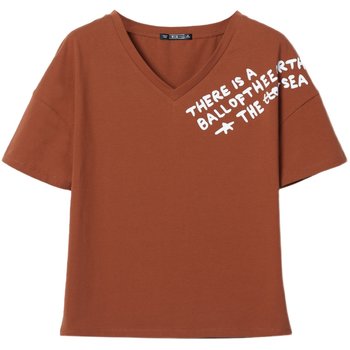 Regular simple short-sleeved cross-walk stripes