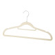 Lazy corner flocking hanger non-slip and mark-free