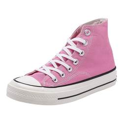Pink high-top canvas shoes for women, retro cloth shoes, spring new sports shoes, student Harajuku ulzzang street shoes for women
