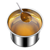 Stainless Steel Commercial Home Seasoning Tank Pig Oil Tank Chili Oil Special Seasoning Jars Oil Bowl Oil Bowl Salt barrel flush with lid oil cylinder