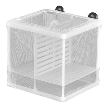 Fish tank isolation box improves fish survival rate and water permeability