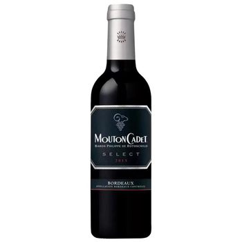 Mouton cadet bordeaux dry red wine 375ml shipped randomly
