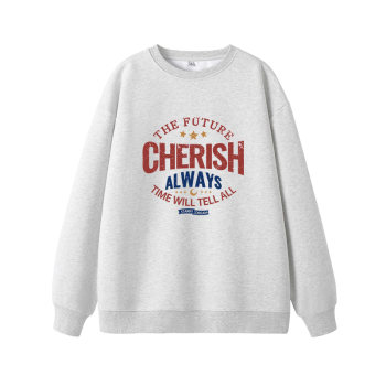 Jeanswest round neck sweatshirt for women spring and autumn 2025 new style