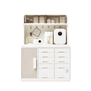 Leqin large countertop feeding table storage cabinet