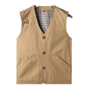 Men's vest spring and autumn thin pure cotton large size vest