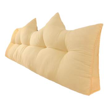 Cute style bedside large backrest non-removable and washable bed bedroom tatami play mobile phone waist cushion cushion soft bag