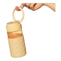 Fuguang glass female high-looking portable office tea milk coffee breakfast cup 2022 new water cup