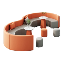 Limited time discount modern simple leisure sofa high-end ins style rest area combination hot style office furniture