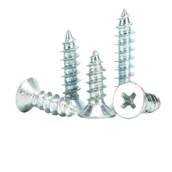 High-strength cross tapping screw flat head