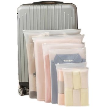 Travel storage bags, suitcase packaging and finishing bags