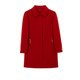 Double-sided cashmere wool coat women's large size woolen coat