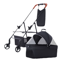 Pet stroller dog stroller cat stroller small dog walking stroller lightweight foldable detachable pet stroller